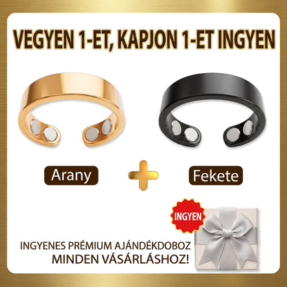 Resupe® Fogyókúrás Anyagcsere Mágneses Terápiás Gyűrű: Hárommagos Anyagcsere Aktiválás — Mindössze 30 perc naponta a Fogyás és a Nyirokkeringés támogatására — Plusz ízületi enyhülés, jobb alvás és mentális tisztaság.